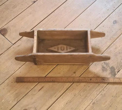 Vintage rustic wooden - , brick