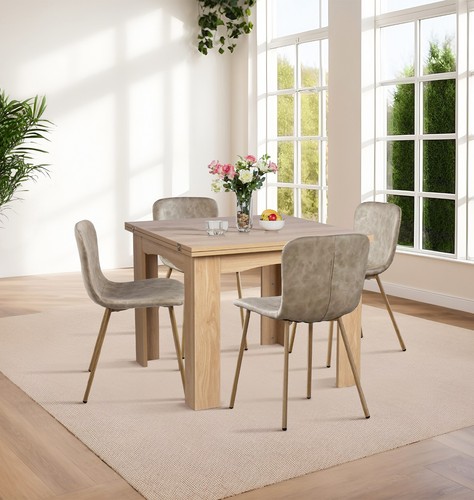 Dining table set oak - dining,