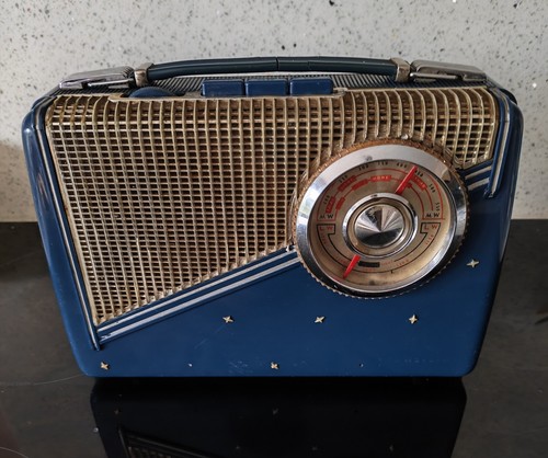 Vintage blue star 1960s - star,