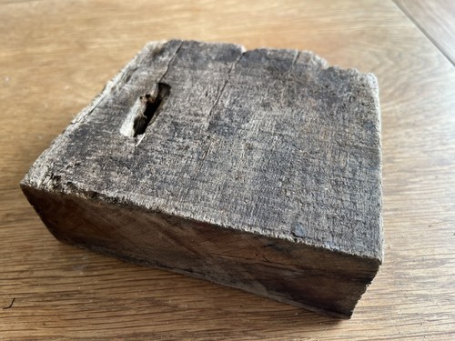 Weathered driftwood block - ,