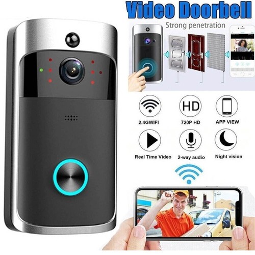 Wireless smart video doorbell - video,