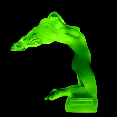 Art deco hood ornament - art,