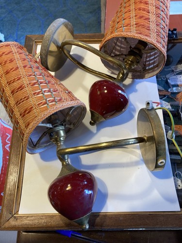 Pair vintage wall - vintage,