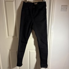 Topshop Women's Jamie BLACK Jeans W26 L32 BRAND NEW WITHOUT TAGS