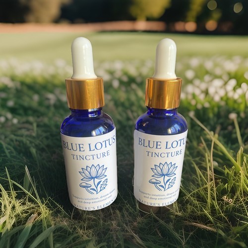 Blue lotus tincture - blue,