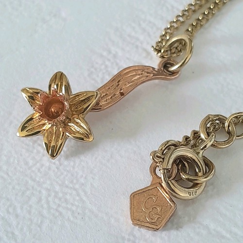 Clogau 9ct welsh yellow rose - 9ct,