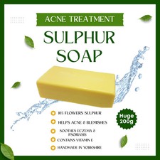 Handmade Sulphur Soap – 200g