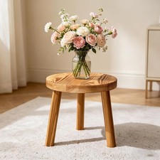 JETAINE Small Wooden Stool