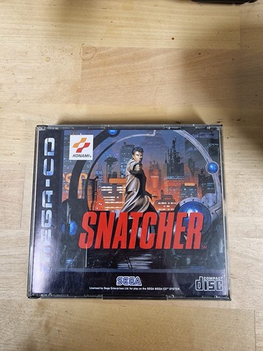Sega mega snatcher pal - cd,