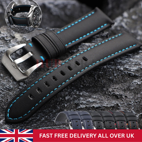 Premium sailcloth watch strap - premium,