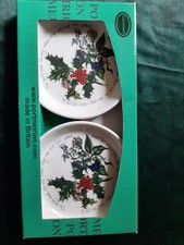 2 Boxed Portmeirion The Holly