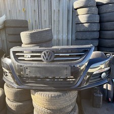 VW PASSAT CC 2008-2012 COMPLETE FRONT BUMPER  BLACK (LC9X)