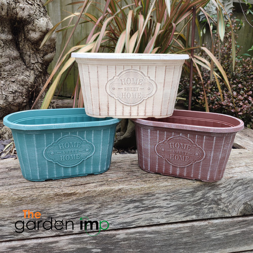 Garden planter oval - garden, trough