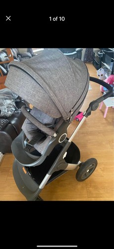 Stokke trailz pushchair grey - stokke, pushchair,