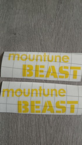 Mountune beast badge custom - beast,