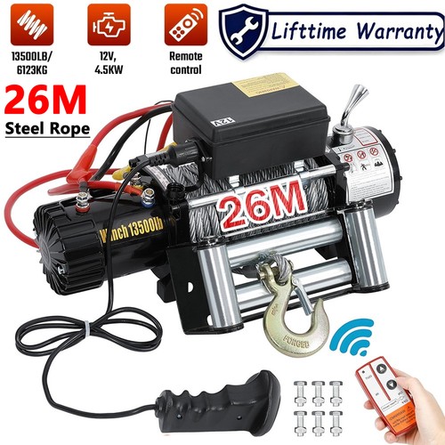 Electric winch 12v - electric,