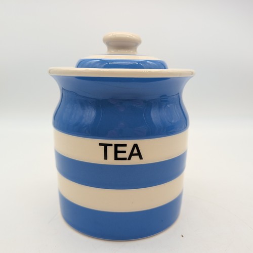 Green cornishware tea - tg,