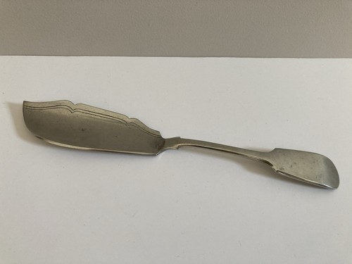 Antique silver plated butter - silver,