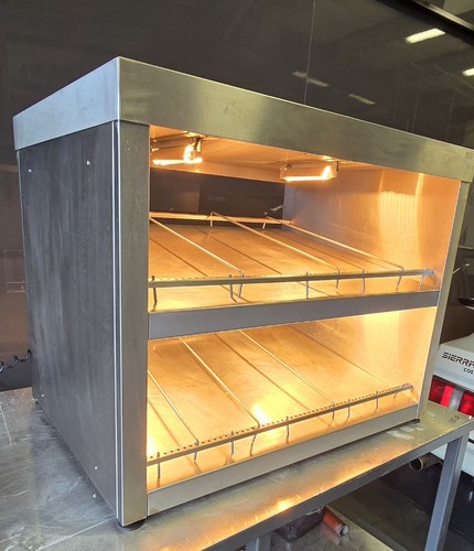 Fast food heated chute - heated,