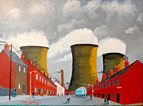 Original northern art - art, oil
