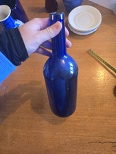 Cobalt Blue Glass Bottle