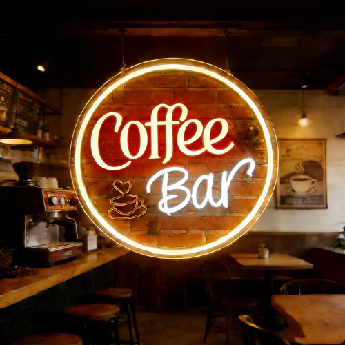 Coffee neon sign led - coffee,