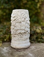 Outdoor sundial statue