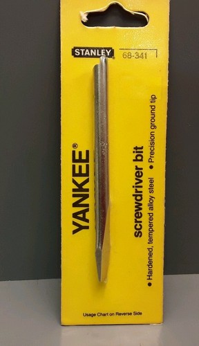 Stanley yankee screwdriver - yankee, bit