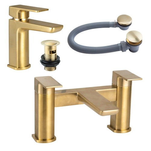 Brushed brass gold basin - brushed,