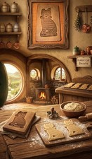 Carved Wood Speculaas  Press