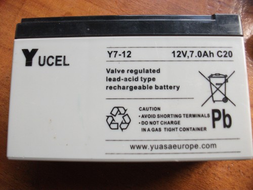 Yucel 12v 0ah c20 - yucel, y7-12
