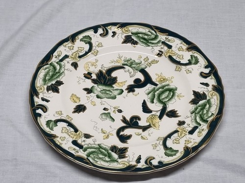 Mason green chintz floral - mason's,