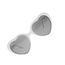  Peach Heart Special Effects Glasses Interesting Eyewear Light Diffraction