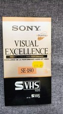 SONY SE-180 S-VHS Video