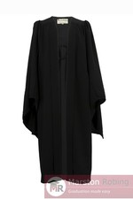 UK Academic Graduation Gown-Bachelor BLACK--BEST SELLER