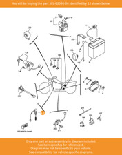 YAMAHA Stop Switch Assy