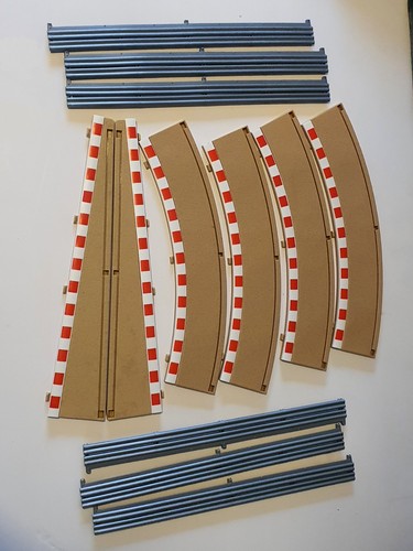 Scalextric sport crash barrier - scalextric,