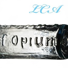 Old ELIXIR of OPIUM bottle