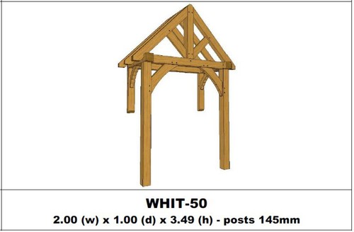European oak porch - kits,
