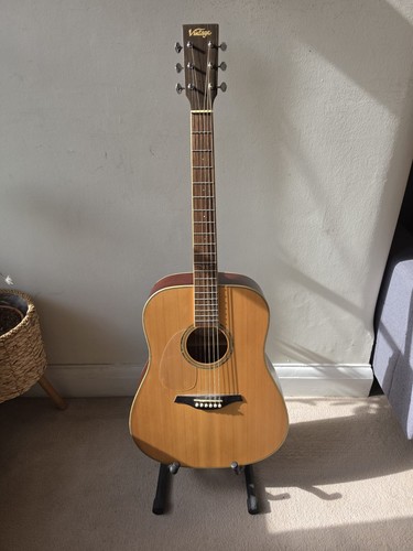 Vintage lv01n acoustic guitar - lv01n,