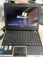 Working Toshiba NB100 Netbook Windows XP See Description for Issues Laptop PC