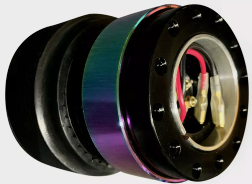 Quick release steering wheel - release,