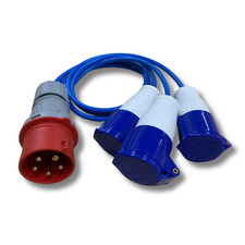 32A 5 Pin to 1 2 3×16A/32A 3