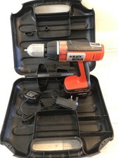 Black & Decker PS122 Cordless 12V Select Torque Drill Driver + Battery & Charger