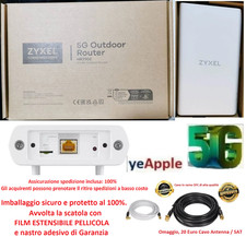 Zyxel 5G NR Router NR7302 da Esterno, 300 Mbit/s, NSA & SA, Ultraveloce, Testato