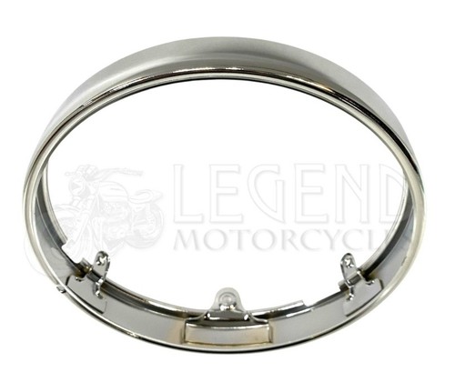 Kawasaki chrome headlight - headlight, rim
