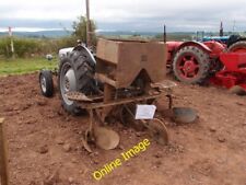 Photo 6x4 Massey Ferguson 2 row potato planter Hill Gate Part of a displa c2013