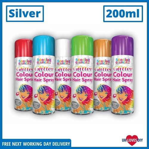 Silver hair glitter spray - pf,
