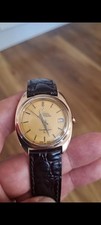  Vintage 1960s Omega Constellation Cal.561 Automatic-18k Rose Gold Capped 