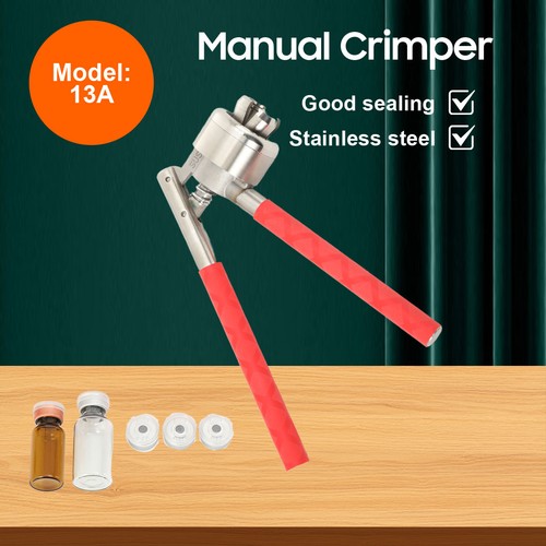 Vial crimper manual sealer - vial,